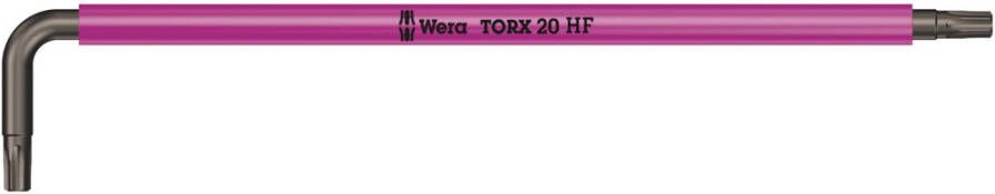 Wera 967 SXL HF TORX Stiftsleutel Multicolour met Vasthoudfunctie lang TX 20 1 stuk(s)