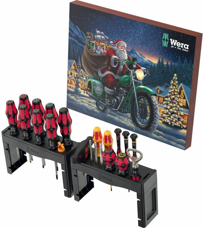 Wera Adventskalender | Decemberkalender 2025 | 28-delig 05136610001
