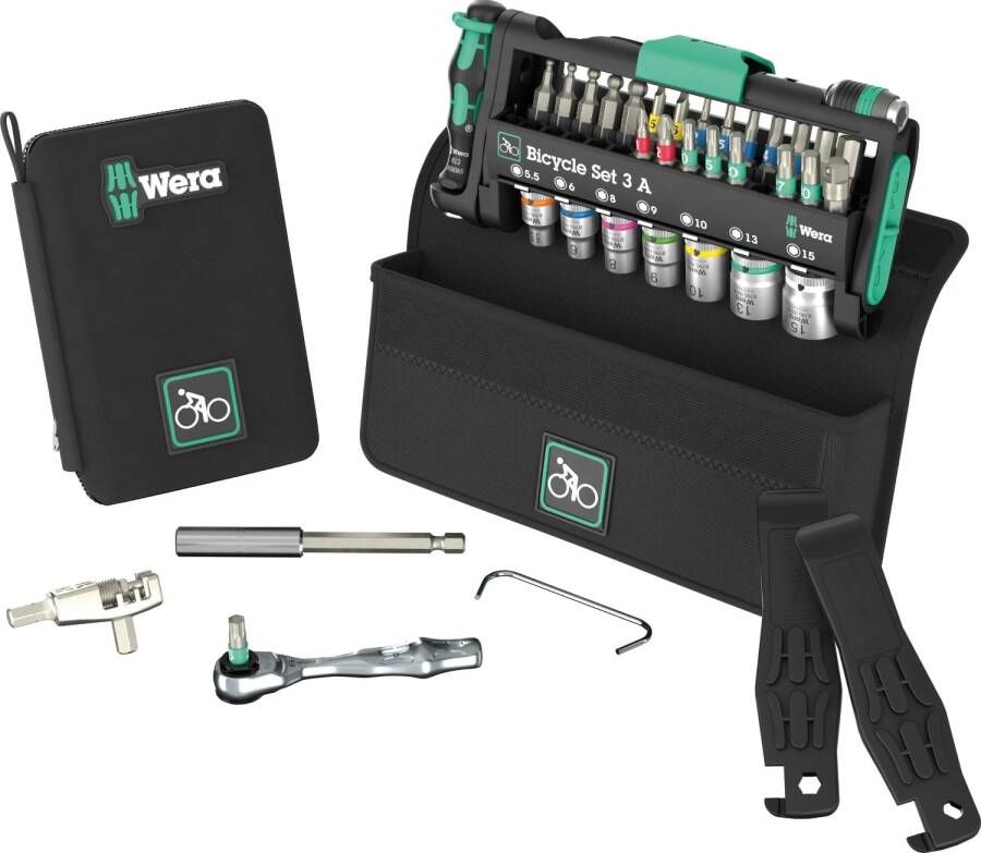 Wera Bicycle Set 3 A Gereedschapset in etui 40-delig 05004188001