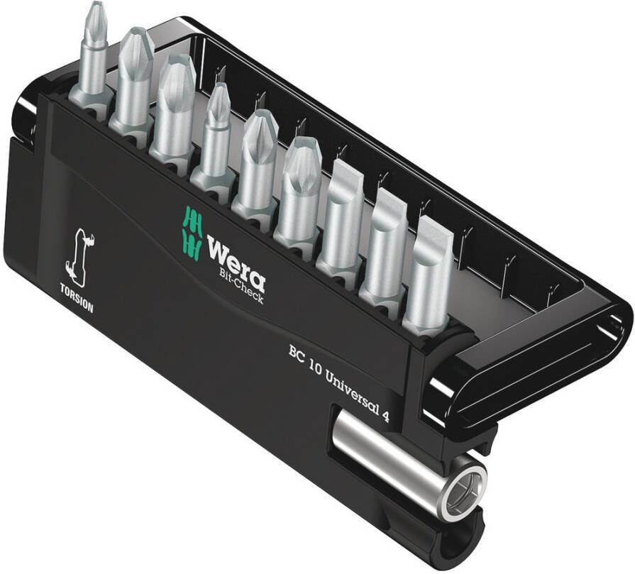 Wera Bit-Check 10 Universal 4 10 -delig 1 stuk(s) 05056159001