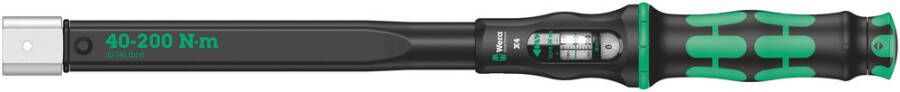 Wera Click-Torque X 4 draaimomentsleutel voor insteekgereedschappen 14 x 18 mm 40 200 Nm 1 stuk(s) 05075654001