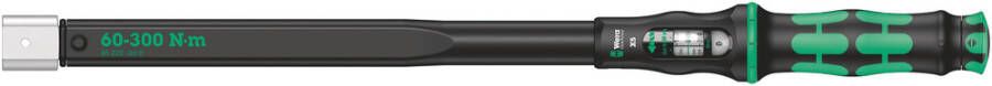 Wera Click-Torque X 5 draaimomentsleutel voor insteekgereedschappen 14 x 18 mm 60 300 Nm 1 stuk(s)