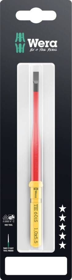 Wera Kraftform Kompakt VDE 60 iS | Take it easy SB | 9mm zeskantaandrijving 05006558001