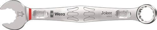 Wera Ring-steeksleutel | SW 17 mm lengte 190 mm | model A | gelegeerd gereedschapsstaal | 1 stuk 05020208001