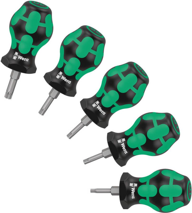 Wera Stubby | set | TX 1 | schroevendraaierset | TORX | 5-delig 05008876001