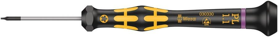Wera 1573 Pentalobe ESD Kraftform Micro Schroevendraaier PL 1.1 x 40 mm 05030330001