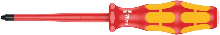 Wera 162 iSS PH VDE geïsoleerde Phillips Schroevendraaier kling met gereduceerde diameter extra smalle handgreep PH 1 x 80 mm 1 stuk(s)