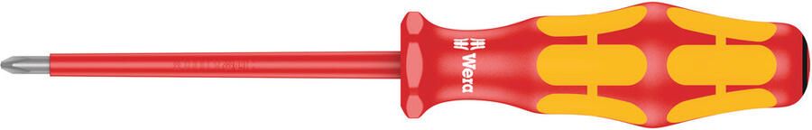 Wera 165 i PZ VDE geïsoleerde Pozidriv Schroevendraaier PZ 0 x 80 mm 1 stuk(s) 05006160001