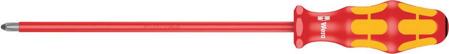 Wera 165 i PZ VDE geïsoleerde Pozidriv Schroevendraaier PZ 2 x 200 mm 1 stuk(s) 05006165001