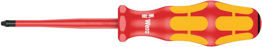 Wera 165 iS PZ VDE geïsoleerde Schroevendraaier Pozidriv kling met gereduceerde diameter PZ 1 x 80 mm 1 stuk(s) 05006460001