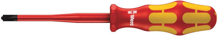 Wera 165 iSS PZ S VDE geïsoleerde Schroevendraaier voor PlusMinus-Schroeven kling met gereduceerde diameter # 2 x 100 mm 1 stuk(s) 05020134001