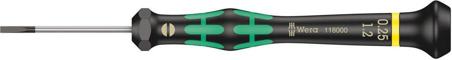Wera 2035 Kraftform Micro Zaagsnede Schroevendraaier 0.25 x 1.2 x 40 mm 1 stuk(s) 05118000001 - Foto 2