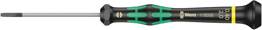Wera 2035 Kraftform Micro Zaagsnede Schroevendraaier 0.40 x 2.0 x 60 mm 1 stuk(s) 05118006001 - Foto 2