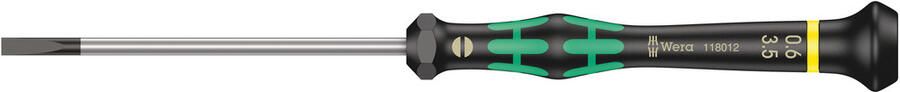 Wera 2035 Kraftform Micro Zaagsnede Schroevendraaier 0.60 x 3.5 x 80 mm 1 stuk(s) 05118012001