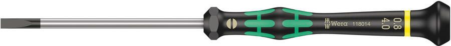 Wera 2035 Kraftform Micro Zaagsnede Schroevendraaier 0.80 x 4.0 x 80 mm 1 stuk(s) 05118014001