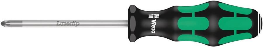 Wera 355 PZ Pozidriv Schroevendraaier PZ 1 x 200 mm 1 stuk(s) 05009312001