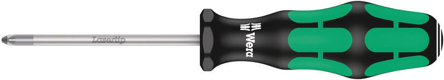 Wera 355 PZ Pozidriv Schroevendraaier PZ 1 x 80 mm 1 stuk(s)