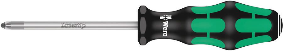 Wera 355 PZ Pozidriv Schroevendraaier PZ 2 x 100 mm 1 stuk(s) 05009315001
