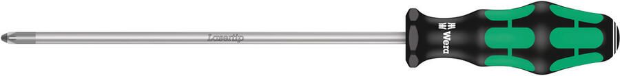 Wera 355 PZ Pozidriv Schroevendraaier PZ 2 x 200 mm 1 stuk(s) 05009317001