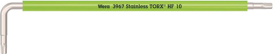 Wera 3967 SXL HF TORX Stiftsleutel Multicolour met vasthoudfunctie lang RVS TX 10 x 112 mm 05022682001