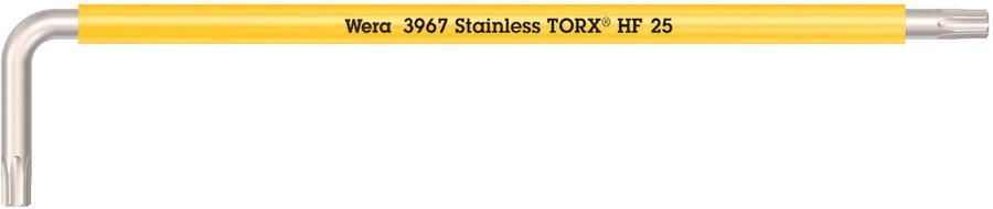 Wera 3967 SXL HF TORX Stiftsleutel Multicolour met vasthoudfunctie lang RVS TX 25 x 154 mm 05022685001