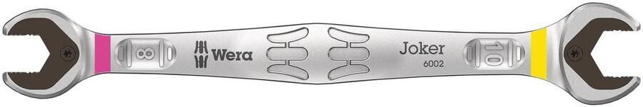 Wera 6002 Joker Dubbele steeksleutel 8 x 10 x 141 mm 05020259001