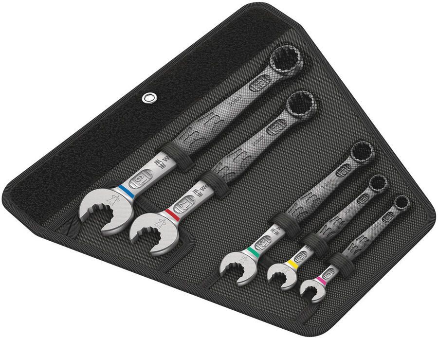 Wera 6003 Joker 5 set 1 | Ringsteeksleutelset | 5-delig 05020230001