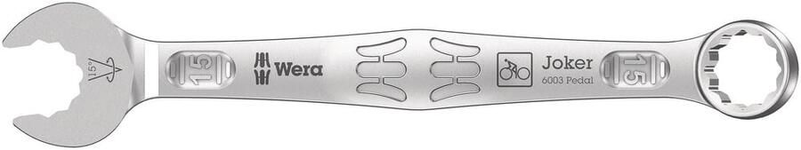 Wera 6003 Joker Pedal ringsteeksleutel 15 x 174 mm 05020221001