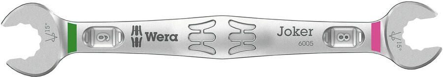 Wera 6005 Joker | dubbele steeksleutel | 8x9 mm 05020311001