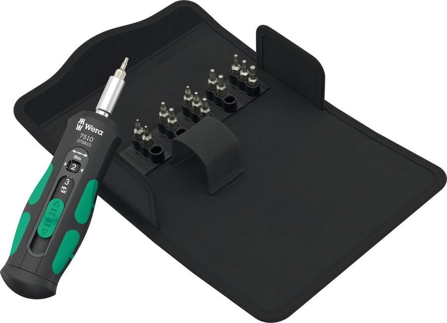 Wera 7510 14 Safe-Torque Speed gereedschapsset voor hardmetalen wisselplaatjes 14-delig 05075840001