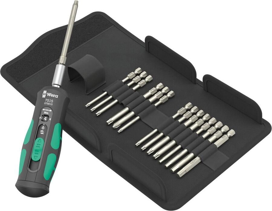 Wera 7515 16 Kraftform Safe-Torque Speed Universal 1 16-delig 05075851001