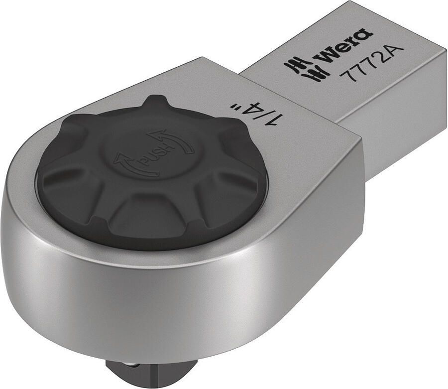 Wera 7772 A insteekratel omschakelbaar 9 x 12 mm 1 4" 1 stuk(s) 05078635001