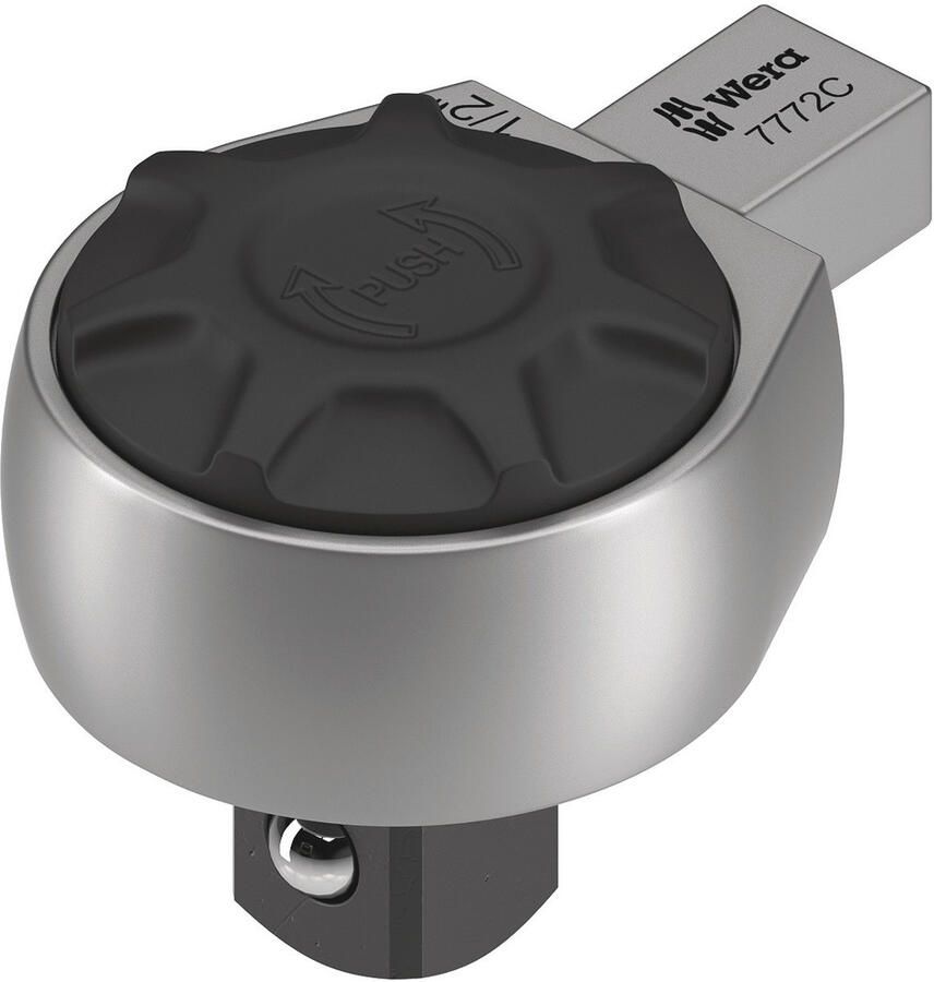 Wera 7772 C insteekratel omschakelbaar 9 x 12 mm 1 2" 1 stuk(s) 05078637001