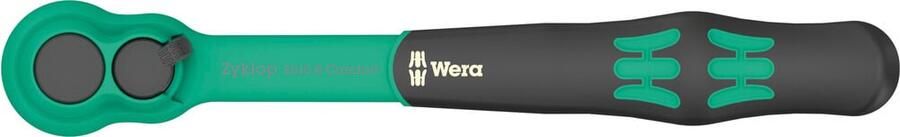 Wera 8010 B Zyklop Comfort ratel voorzien van omschakelpal en 3 8" aandrijving 3 8" x 230 mm 05005540001