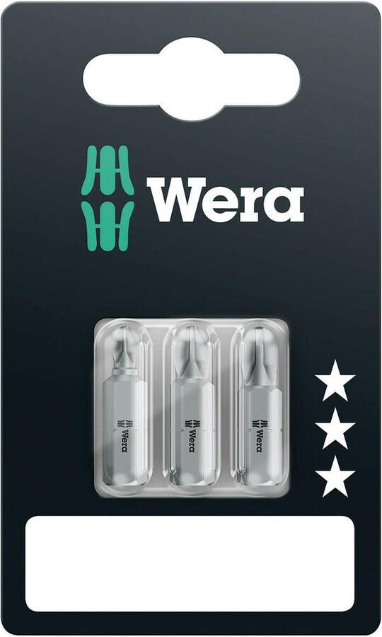 Wera 851 1 Z Bits Phillips PH 1 3 x 25 mm 1 stuk(s) 05073307001