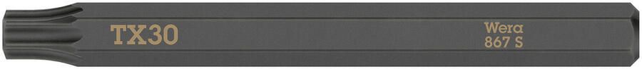 Wera 867 S TORX bits voor slagschroevendraaier TX 30 x 70 mm 05018169001