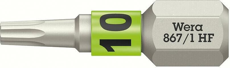 Wera 867 1 TORX HF bits met vasthoudfunctie TX 10 x 25 mm 05066140001