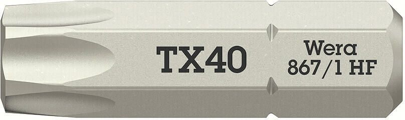Wera 867 1 TORX HF bits met vasthoudfunctie TX 40 x 25 mm 05066145001