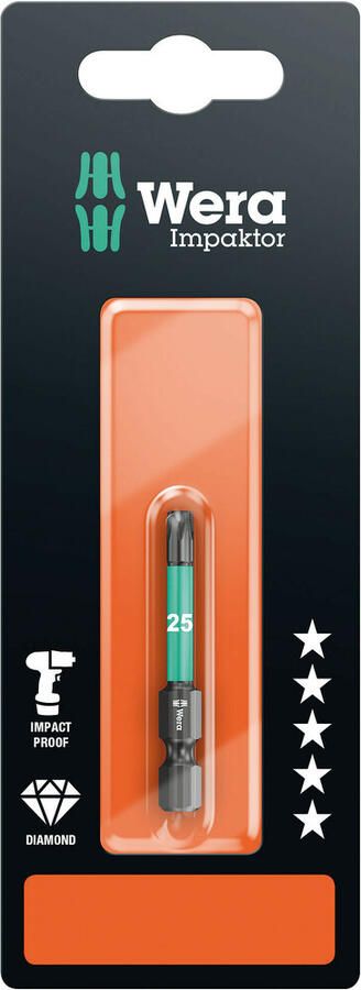 Wera 867 4 IMP DC SB Impaktor Bits TX 20 x 50 mm 1 stuk(s) 05073964001