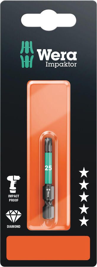 Wera 867 4 IMP DC SB Impaktor Bits TX 25 x 50 mm 1 stuk(s) 05073965001