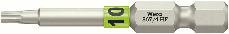 Wera 867 4 TORX HF bits met vasthoudfunctie TX 10 x 50 mm 05060506001