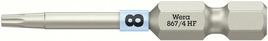 Wera 867 4 TORX HF bits met vasthoudfunctie TX 8 x 50 mm 05060505001