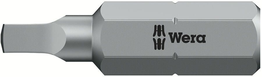 Wera 868 1 V Binnenvierkant Bits # 1 x 25 mm 1 stuk(s) 05340245001