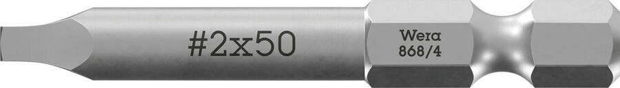 Wera 868 4 Binnenvierkant Bits # 00 x 50 mm 1 stuk(s) 05060150001 - Foto 3