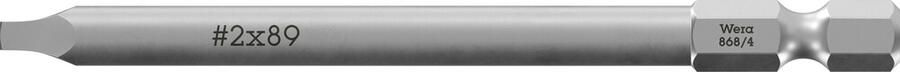 Wera 868 4 Binnenvierkant Bits # 00 x 50 mm 1 stuk(s) 05060150001 - Foto 2