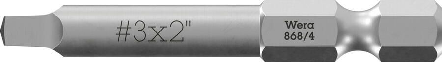 Wera 868 4 V Binnenvierkant Bits # 2 x 152 mm 1 stuk(s) 05060304001 - Foto 2