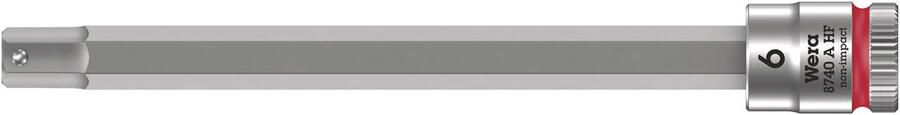 Wera 8740 A HF Zyklop Bit dop-combinatie met Vasthoudfunctie met 1 4" Aandrijving 6.0 x 100 mm 1 stuk(s) 05003338001