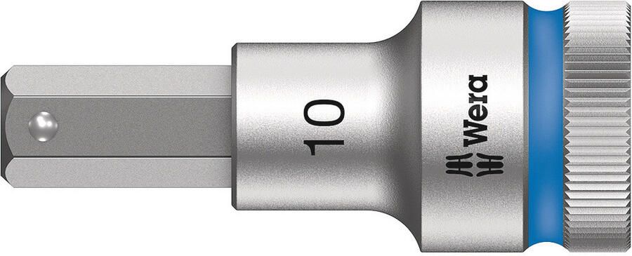 Wera 8740 C HF Zyklop Bit dop-combinatie met Vasthoudfunctie met 1 2" Aandrijving 10.0 x 60 mm 1 stuk(s) 05003825001