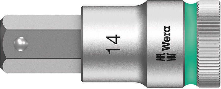 Wera 8740 C HF Zyklop Bit dop-combinatie met Vasthoudfunctie met 1 2" Aandrijving 14.0 x 60 mm 1 stuk(s) 05003827001