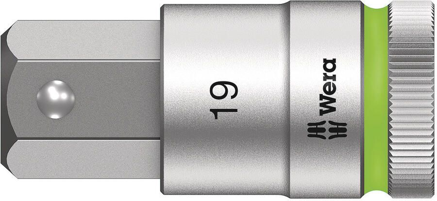 Wera 8740 C HF Zyklop Bit dop-combinatie met Vasthoudfunctie met 1 2" Aandrijving 19.0 x 60 mm 1 stuk(s) 05003829001